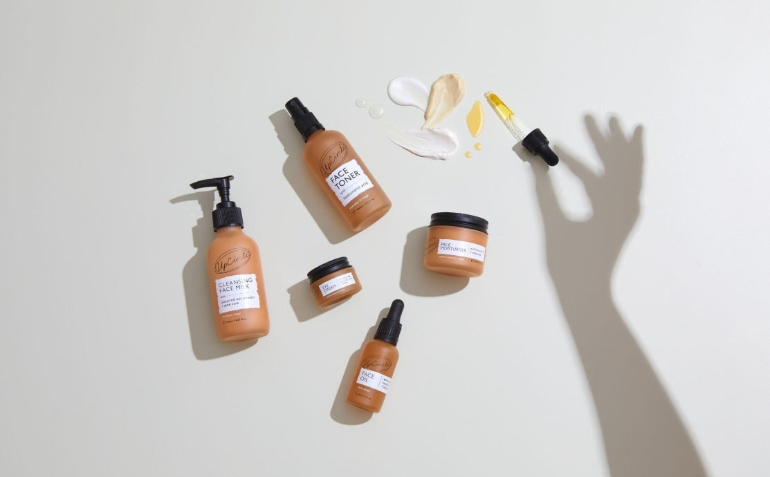 how to get glass skin with UpCircle products