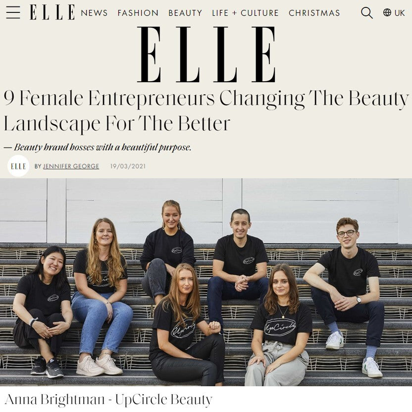 Upcircle Beauty - ELLE UK - MAR 2021