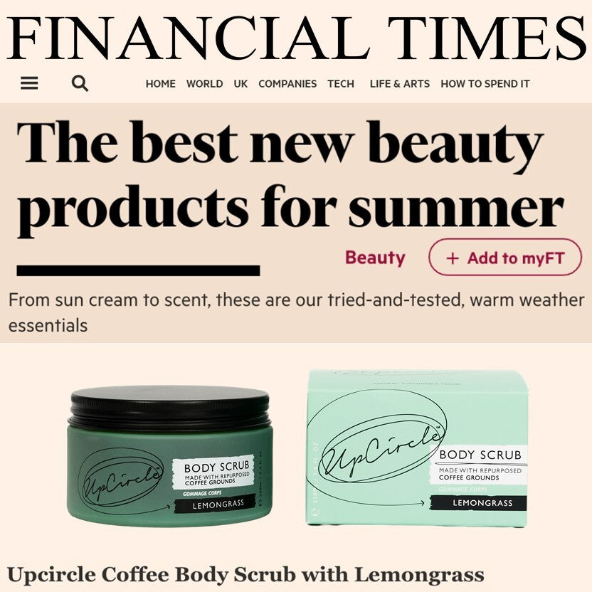Upcircle Beauty - FINANCIAL TIMES - JUL 2021