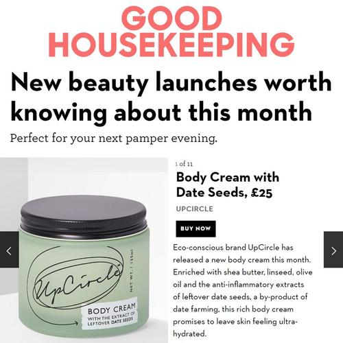 Upcircle Beauty - GOOD HOUSEKEEPING - OCT 2020
