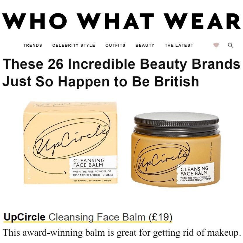 Upcircle Beauty - WHO WHAT WEAR - DEC 2020