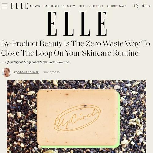 Upcircle Beauty - ELLE- NOV 2020