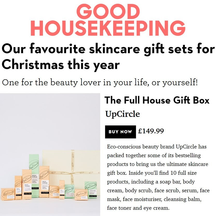 Upcircle Beauty - GOOD HOUSEKEEPING- DEC 2020