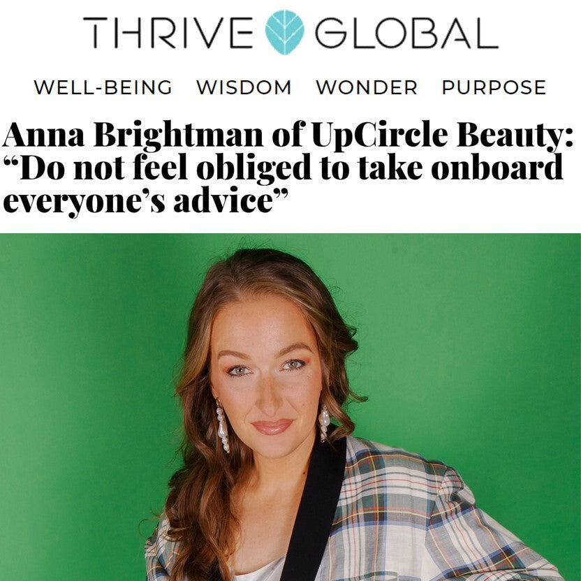 Upcircle Beauty - THRIVE GLOBAL - AUG 2021