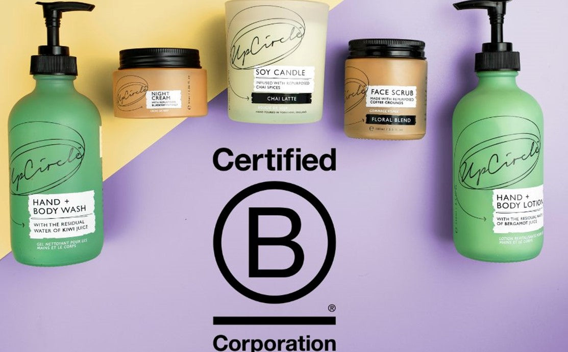 Upcircle Beauty - We are now a certified B Corporation!