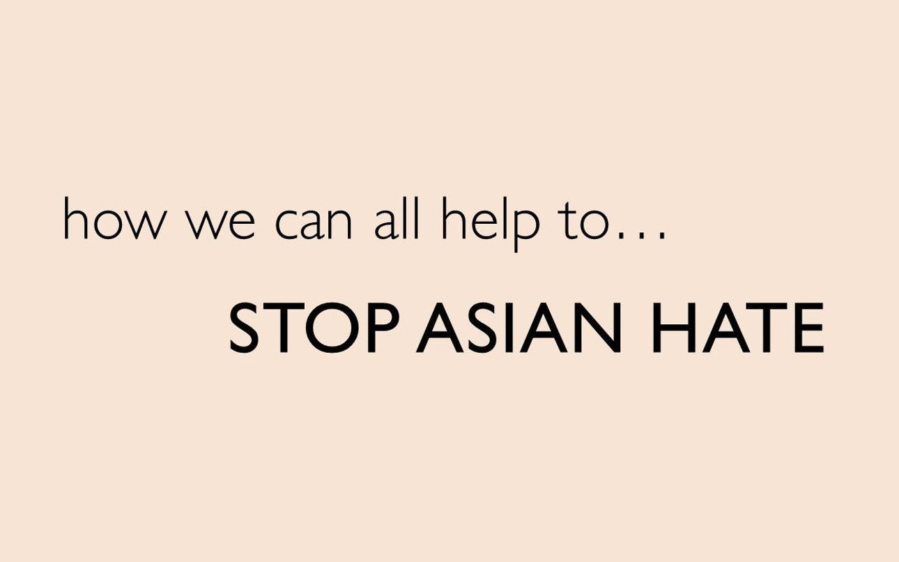 Upcircle Beauty - How we can all help to stop Asian hate