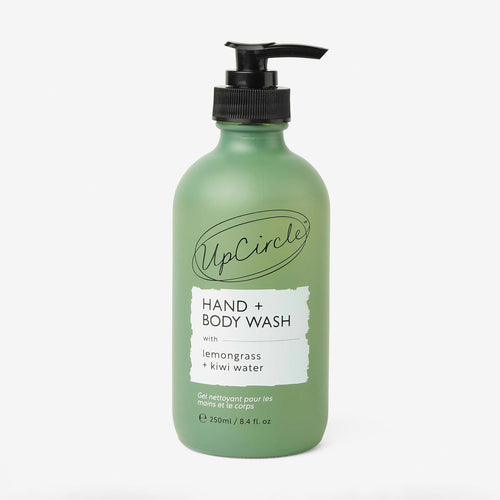Natural Hand + Body Wash with Lemongrass