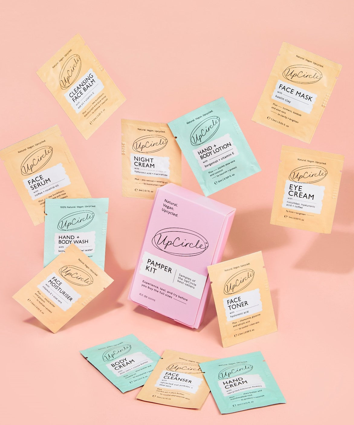 &quot;Pamper + Pick&quot; Sample Skincare Kit