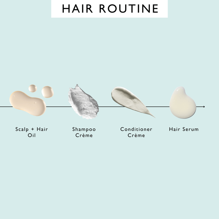 product image-8,UpCircle hair routine order of use: scalp + hair oil, shampoo crème, conditioner crème, then hair serum